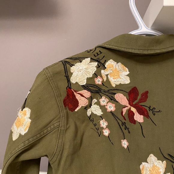 Embroidered Army Jacket Topshop - Picture 7 of 9